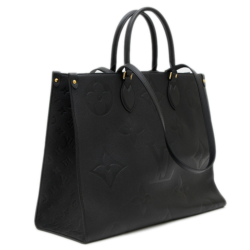 モノグラムアンプラント オンザゴー GM 2WAYバッグ ブラック M44925 トートバッグ