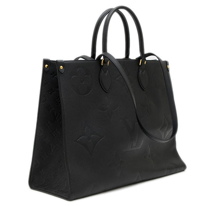 モノグラムアンプラント オンザゴー GM 2WAYバッグ ブラック M44925 トートバッグ