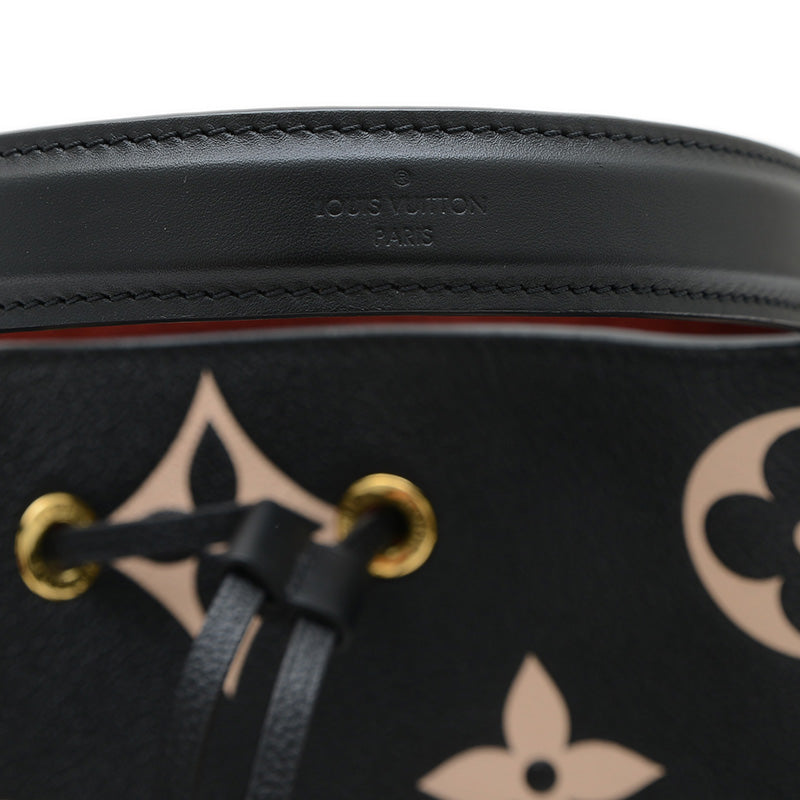 モノグラムアンプラント ネオノエ MM 2WAYバッグ ブラック M45497 ハンドバッグ