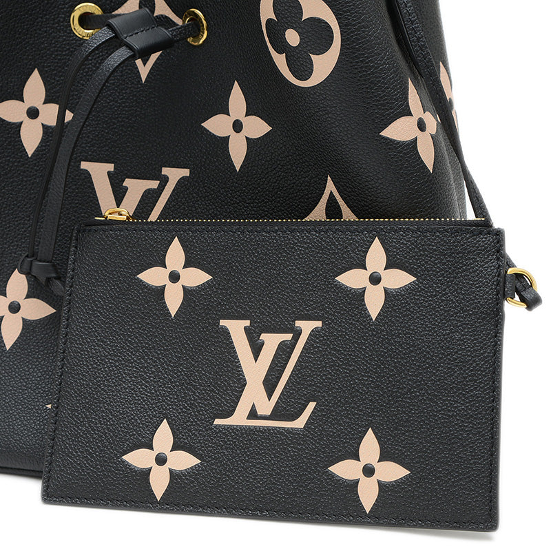 モノグラムアンプラント ネオノエ MM 2WAYバッグ ブラック M45497 ハンドバッグ