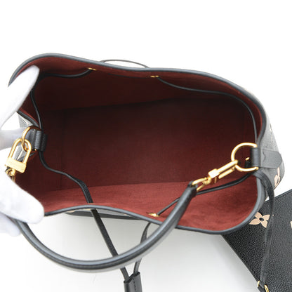 モノグラムアンプラント ネオノエ MM 2WAYバッグ ブラック M45497 ハンドバッグ