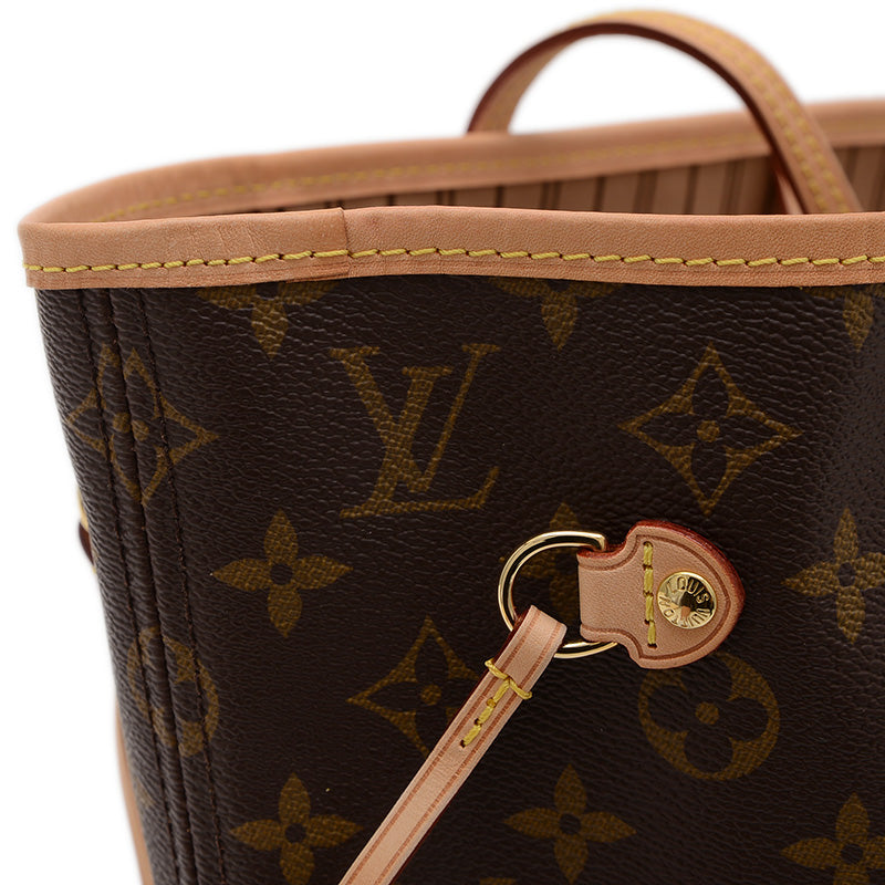 モノグラム ネヴァーフルMM トートバッグ ポーチ付き ベージュ M40995 トートバッグ