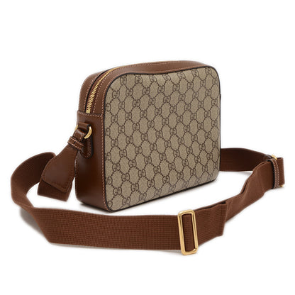 GGスプリーム メッセンジャーバッグ ショルダーバッグ ベージュ 675891 ショルダーバッグ
