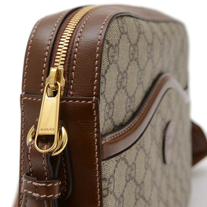 GGスプリーム メッセンジャーバッグ ショルダーバッグ ベージュ 675891 ショルダーバッグ