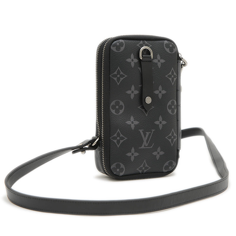 モノグラムエクリプス ダブルフォンポーチ ショルダーポーチ M69534 ショルダーバッグ