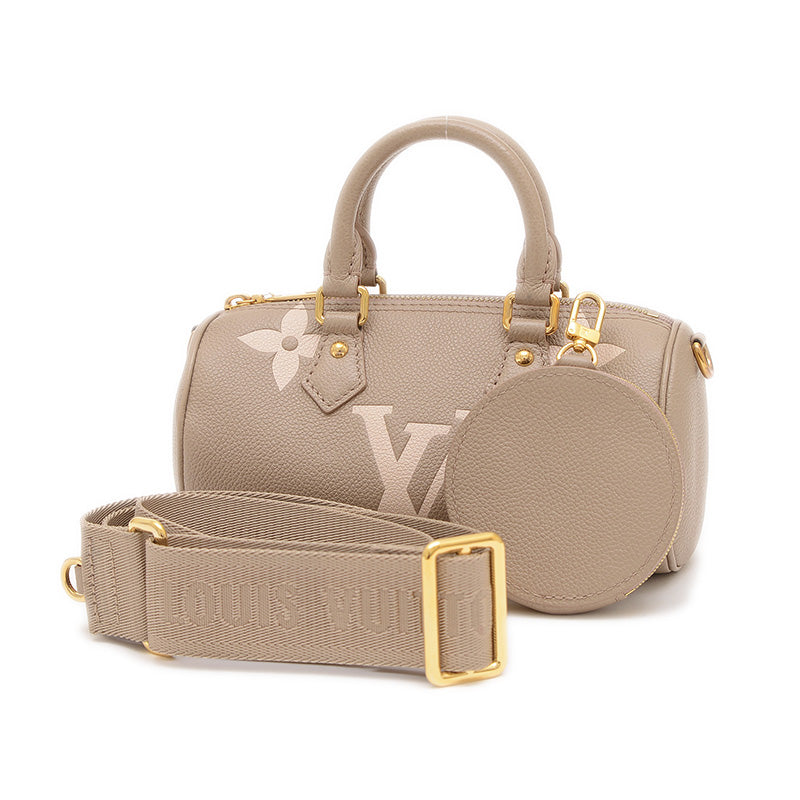 モノグラムアンプラント パピヨンBB 2WAYバッグ トゥルトレールクレーム M46031 ハンドバッグ