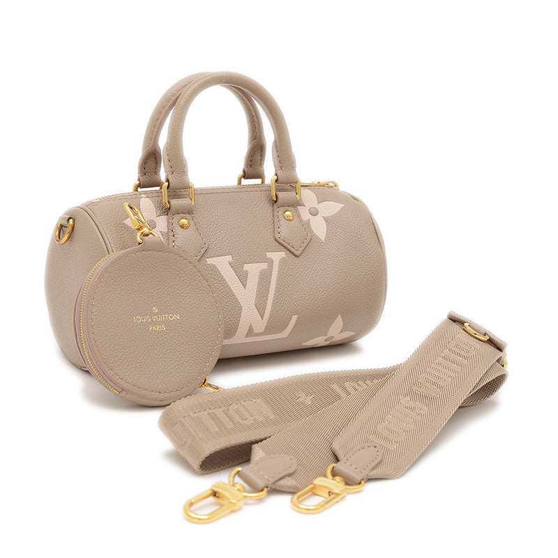 モノグラムアンプラント パピヨンBB 2WAYバッグ トゥルトレールクレーム M46031 ハンドバッグ