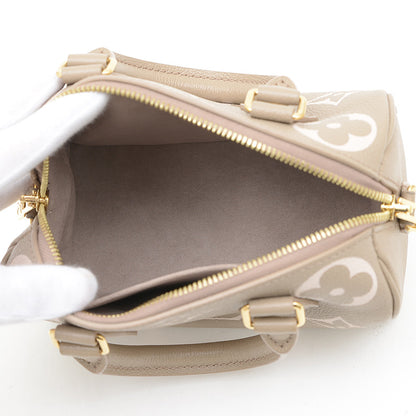 モノグラムアンプラント スピーディ バンドリエール 20 2WAYバッグ ベージュ M46575 ハンドバッグ