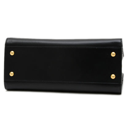 スモール カバス 2WAYバッグ レザー ブラック ゴールド金具 568850 ハンドバッグ