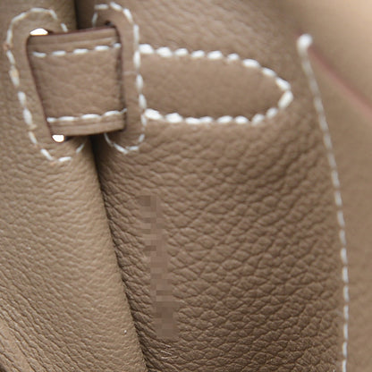 ケリー ロング トゥーゴー エバーカラー エトゥープ シルバー金具 W刻印 長財布