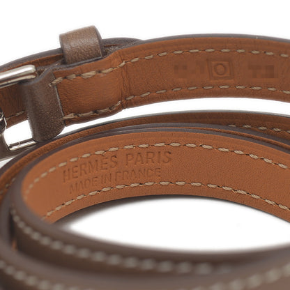 エトリヴィエール スイフト ブレスレット エトゥープ シルバー金具 □O刻印 ブレスレット