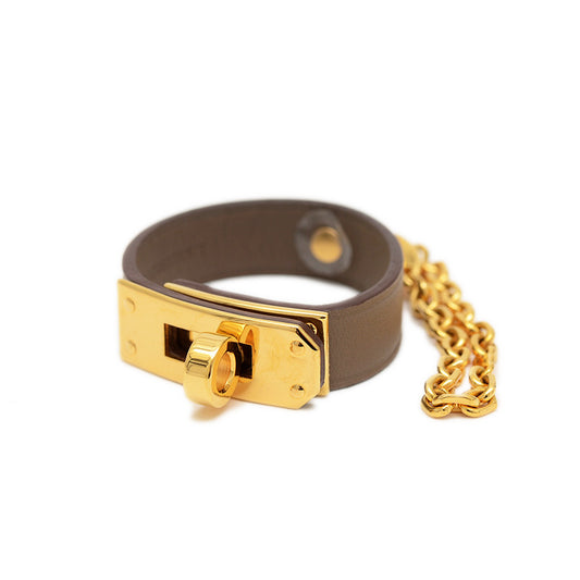 ケリー グローブホルダー スイフト エトゥープ ゴールド金具 手袋