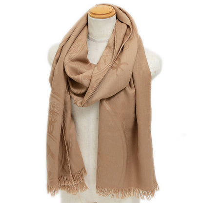 ニューリブリス ストール ショール カシミヤ/シルク ベージュ ストール