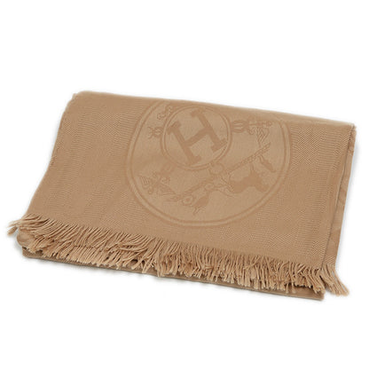 ニューリブリス ストール ショール カシミヤ/シルク ベージュ ストール