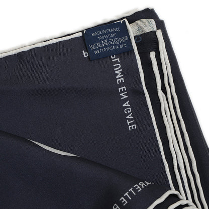 カレ90 いつも一緒 キャバン/アントラシット シルク スカーフ