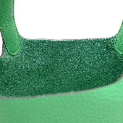 ピコタンロック PM 18 トリヨン ヴェールコミック シルバー金具 B刻印 ハンドバッグ