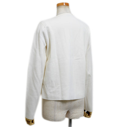 MAGLIA TRICOT ALLA COREANA ダウンカーディガン アイボリー レディース Mサイズ ダウンジャケット