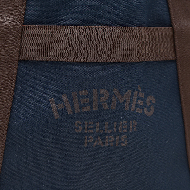 サック ド パンサージュ 2WAYバッグ キャンバス ネイビー C刻印 トートバッグ