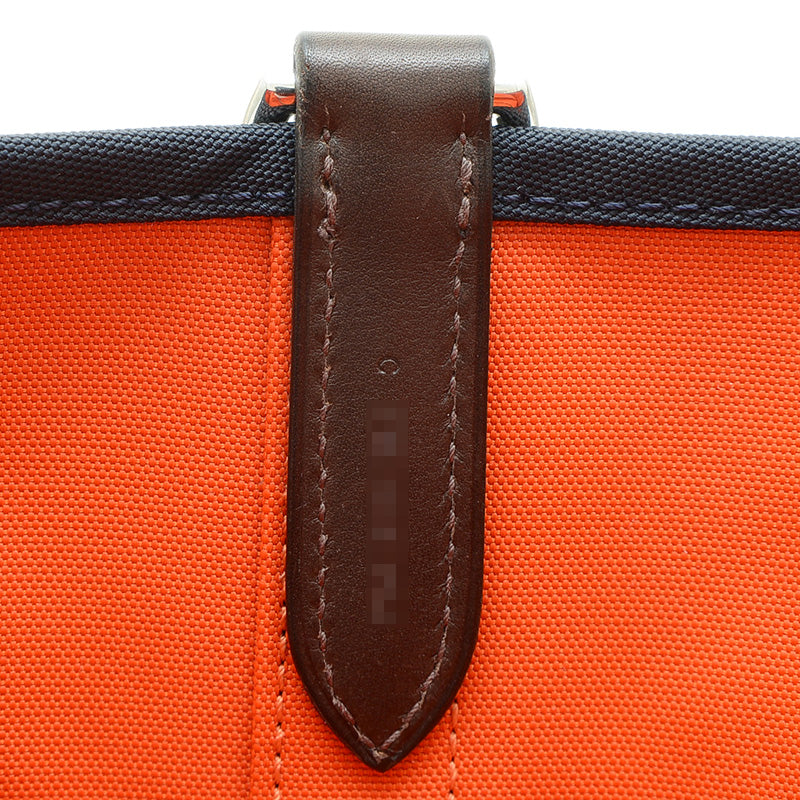 サック ド パンサージュ 2WAYバッグ キャンバス ネイビー C刻印 トートバッグ