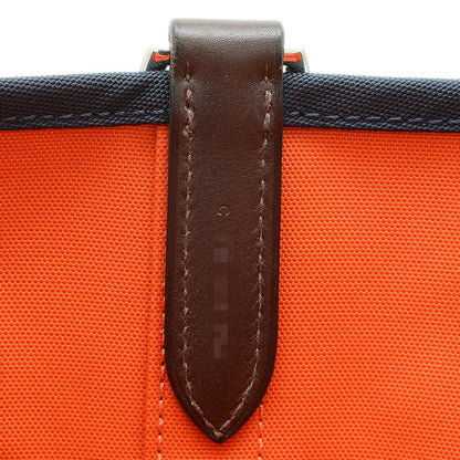 サック ド パンサージュ 2WAYバッグ キャンバス ネイビー C刻印 トートバッグ