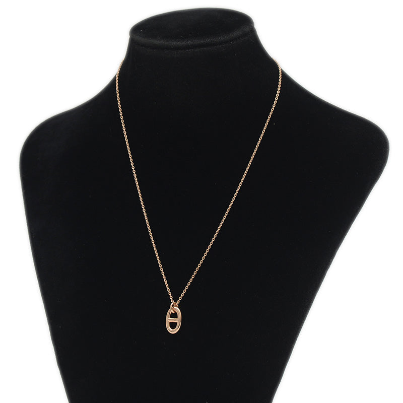 シェーヌダンクル ファランドール PM ネックレス K18PG ネックレス