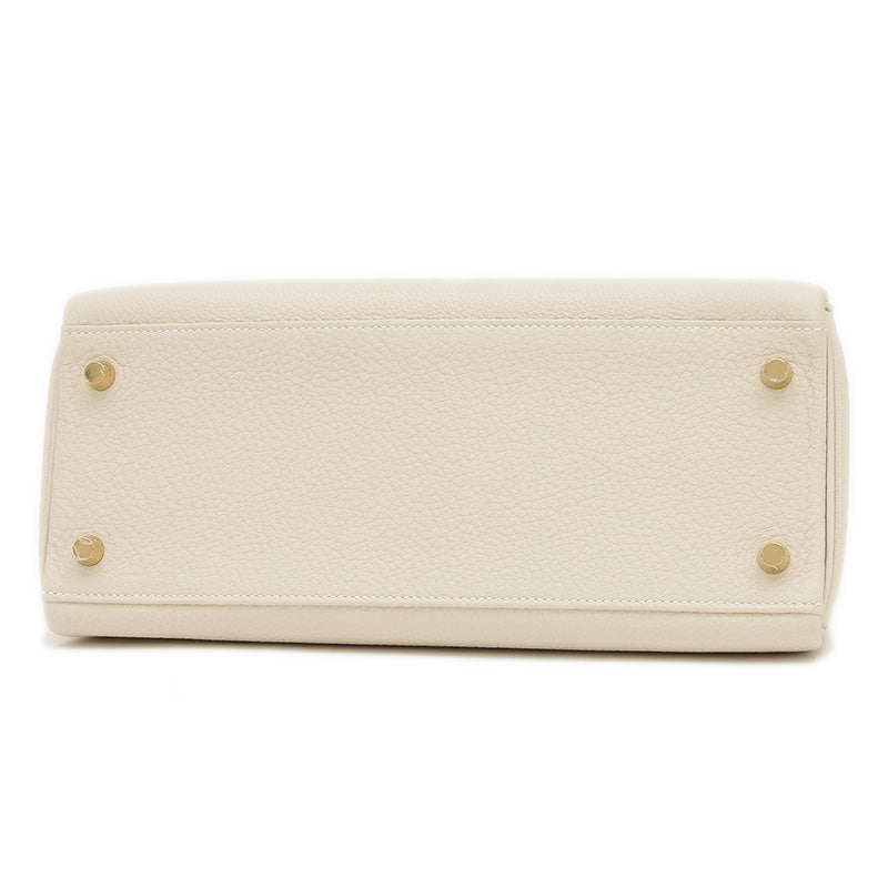 ケリー28 内縫い トゴ クレ ゴールド金具 W刻印 ハンドバッグ