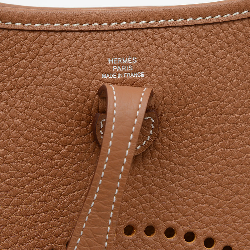 エブリンTPM トリヨン ゴールド シルバー金具 K刻印 ロングストラップ ショルダーバッグ