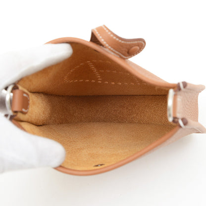 エブリンTPM トリヨン ゴールド シルバー金具 K刻印 ロングストラップ ショルダーバッグ