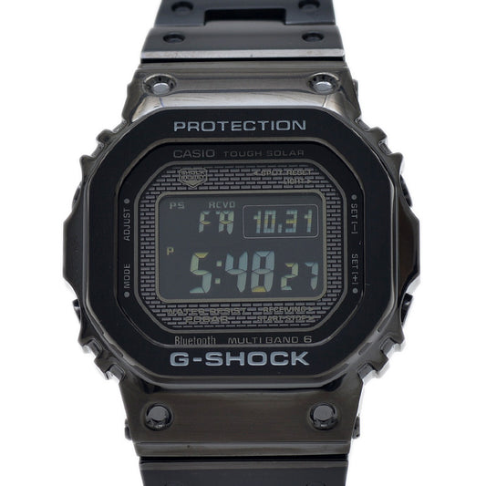 G-SHOCK フルメタル 電波時計 ソーラークォーツ ブラック GMWーB5000GD-1JF 腕時計