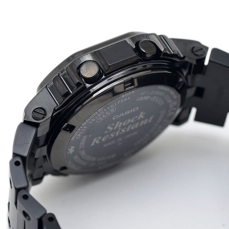 G-SHOCK フルメタル 電波時計 ソーラークォーツ ブラック GMWーB5000GD-1JF 腕時計
