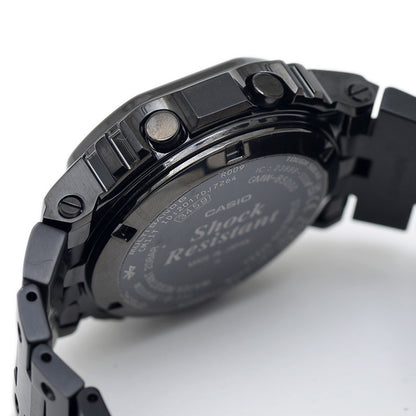 G-SHOCK フルメタル 電波時計 ソーラークォーツ ブラック GMWーB5000GD-1JF 腕時計
