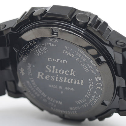 G-SHOCK フルメタル 電波時計 ソーラークォーツ ブラック GMWーB5000GD-1JF 腕時計