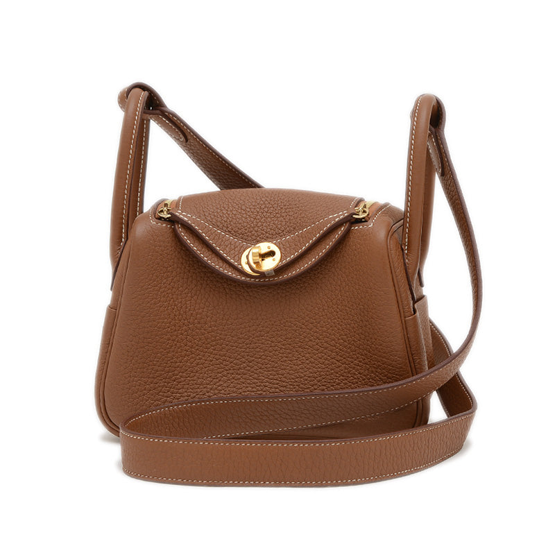 リンディ ミニ トリヨン ゴールド ゴールド金具 B刻印 ショルダーバッグ