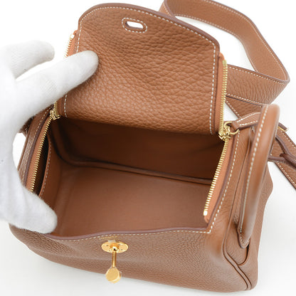 リンディ ミニ トリヨン ゴールド ゴールド金具 B刻印 ショルダーバッグ