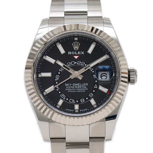 スカイドゥエラー 336934 ブライトブラック文字盤 ランダムシリアル 24年3月購入 腕時計