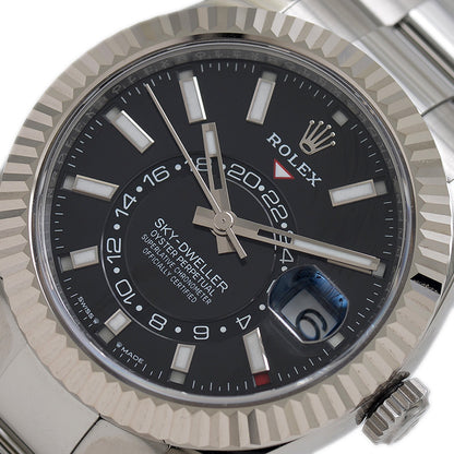 スカイドゥエラー 336934 ブライトブラック文字盤 ランダムシリアル 24年3月購入 腕時計