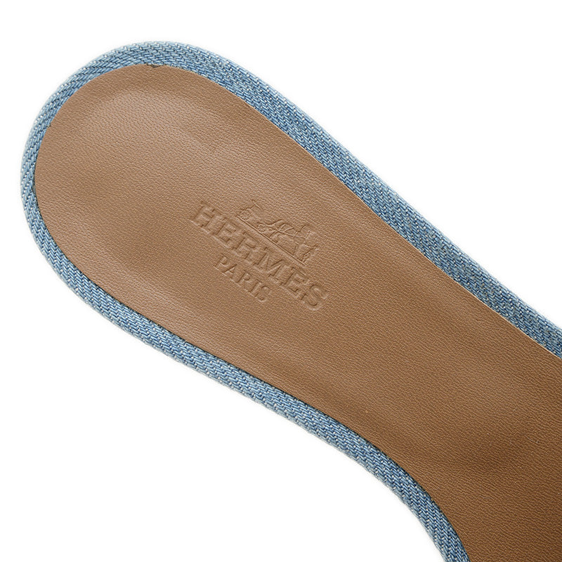 オアジス サンダル デニム ブルー レディース 36サイズ サンダル