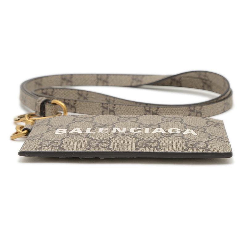 バレンシアガ ザ ハッカープロジェクト ネックストラップ付 コインケース 681706 コインケース