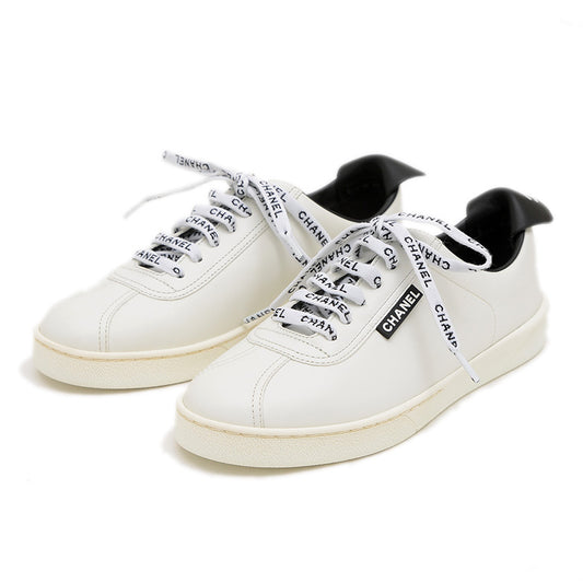 ココマーク スニーカー レザー ホワイト #36 G34085 スニーカー