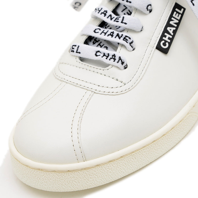 ココマーク スニーカー レザー ホワイト #36 G34085 スニーカー