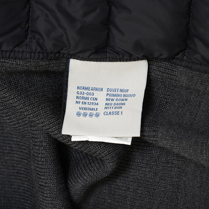 MAGLIONE TRICOT CARDIGAN ダウンジャケット グレー レディース Sサイズ ダウンジャケット