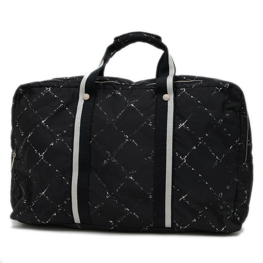 旧トラベルライン ボストンバッグ ナイロン ブラック ボストンバッグ