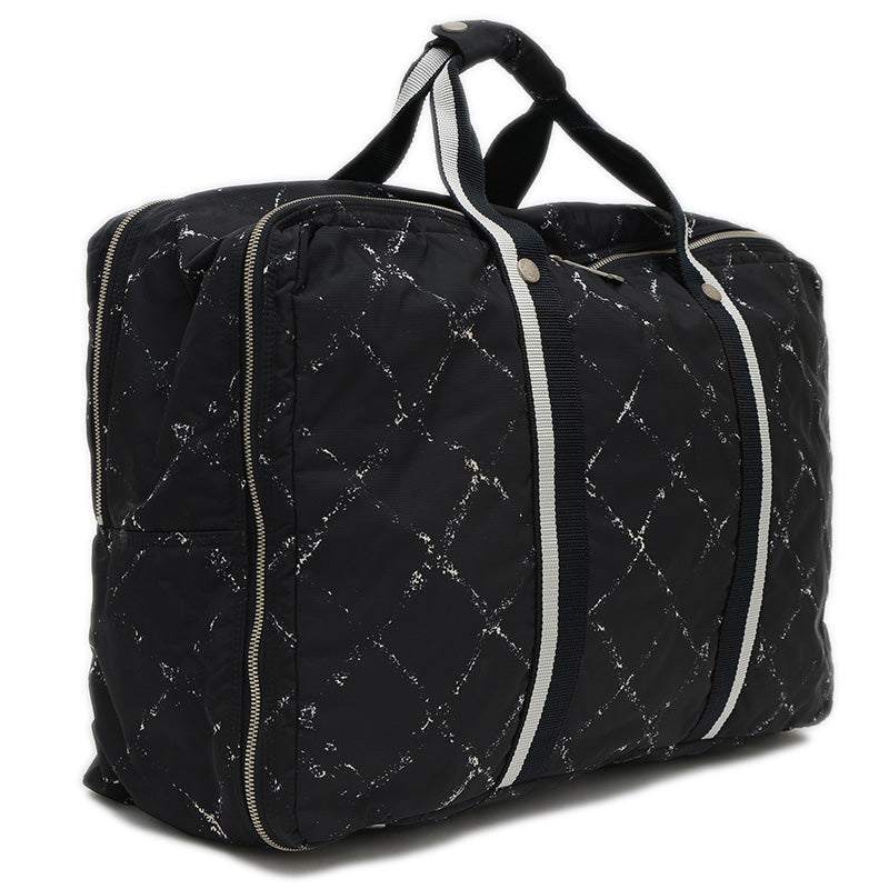 旧トラベルライン ボストンバッグ ナイロン ブラック ボストンバッグ