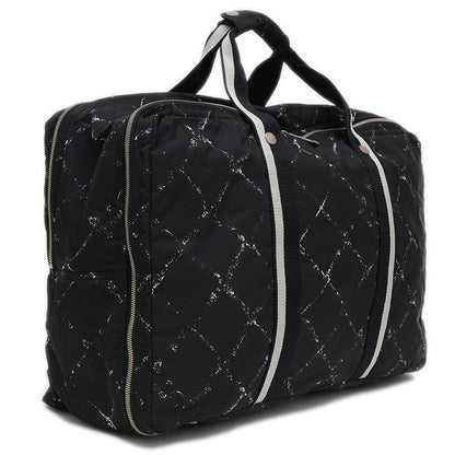 旧トラベルライン ボストンバッグ ナイロン ブラック ボストンバッグ