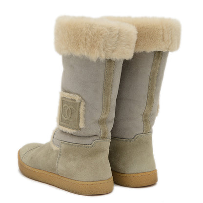 ココマーク スポーツライン ムートンブーツ グレー #36 G26539 ブーツ