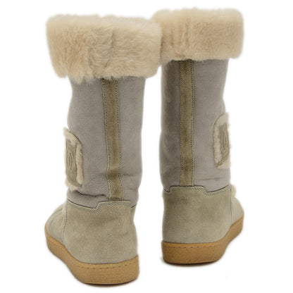 ココマーク スポーツライン ムートンブーツ グレー #36 G26539 ブーツ