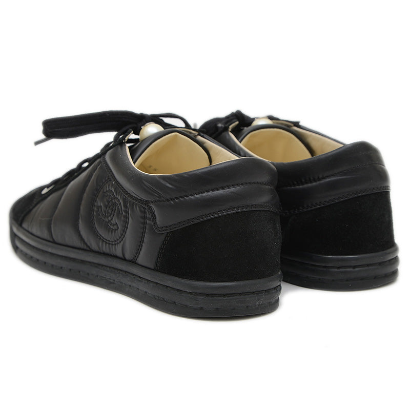 ココマーク スニーカー レザー ブラック レディース サイズ35 G29917 スニーカー