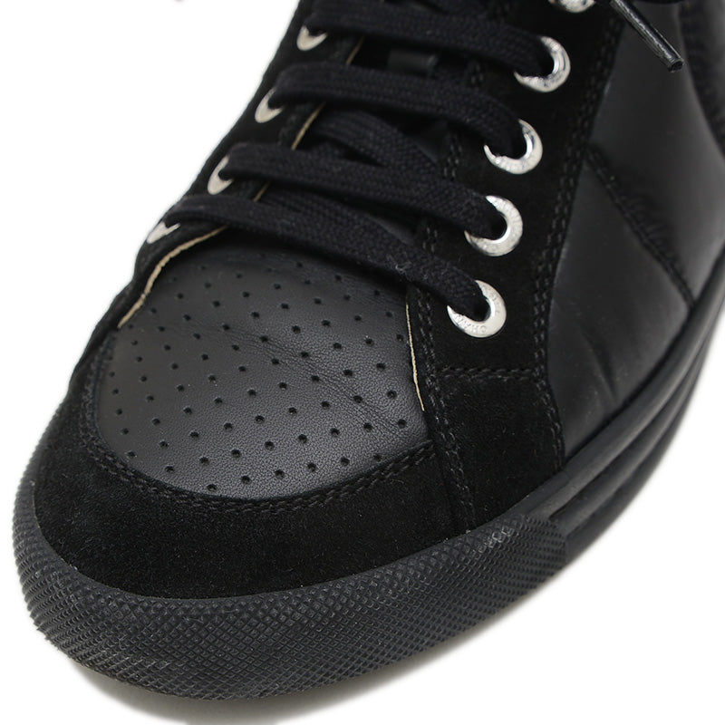 ココマーク スニーカー レザー ブラック レディース サイズ35 G29917 スニーカー