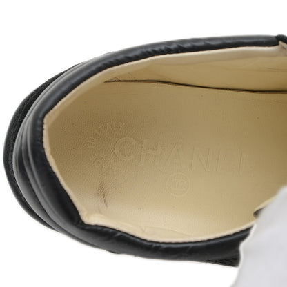 ココマーク スニーカー レザー ブラック レディース サイズ35 G29917 スニーカー