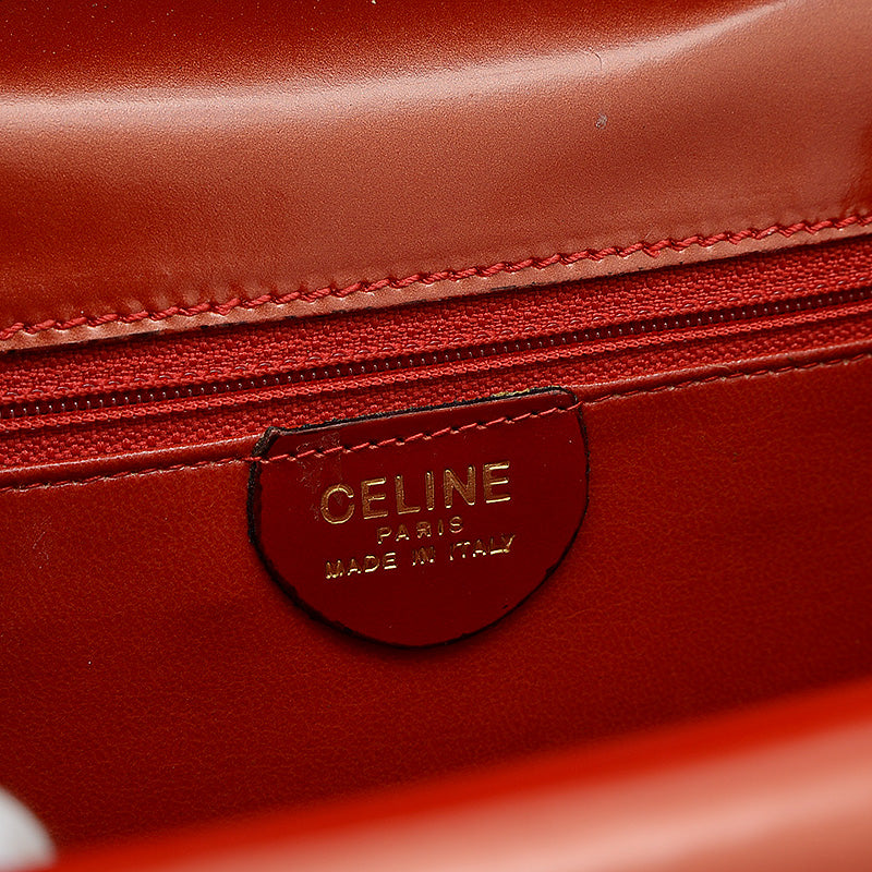 ガンチーニ　ハンドバッグ カーフ レッド ハンドバッグ